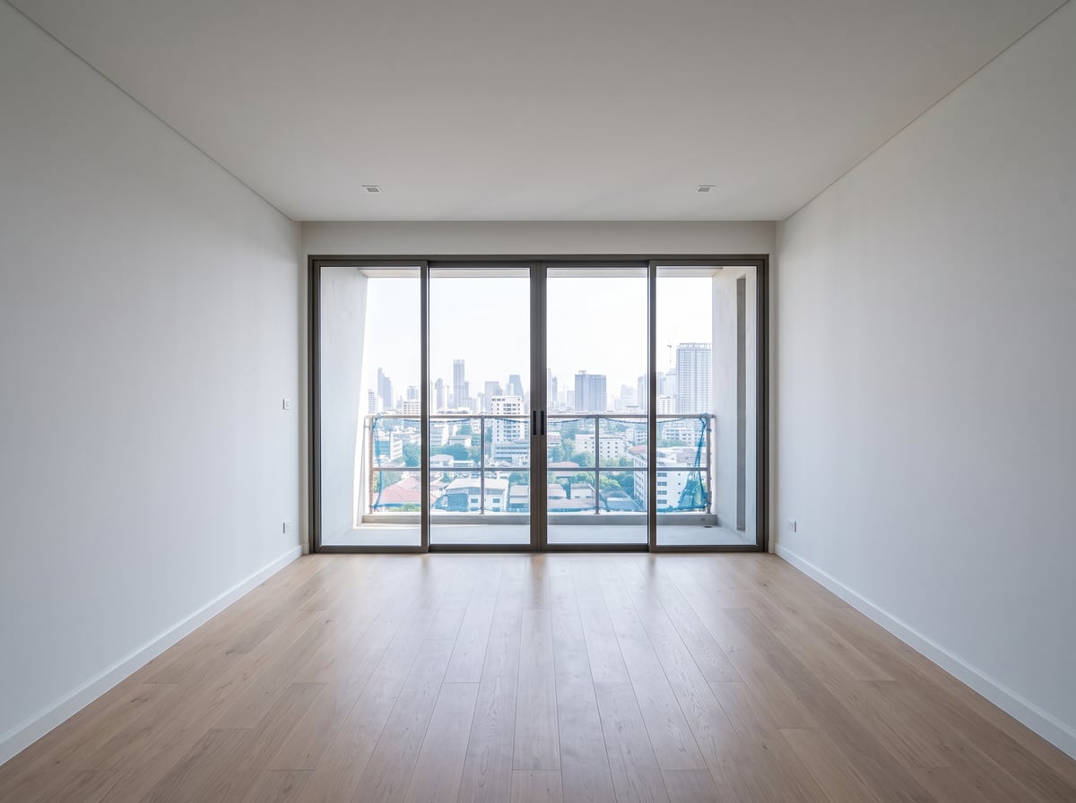 Completed residential condominium on Ratchaphruek Road — completed interior